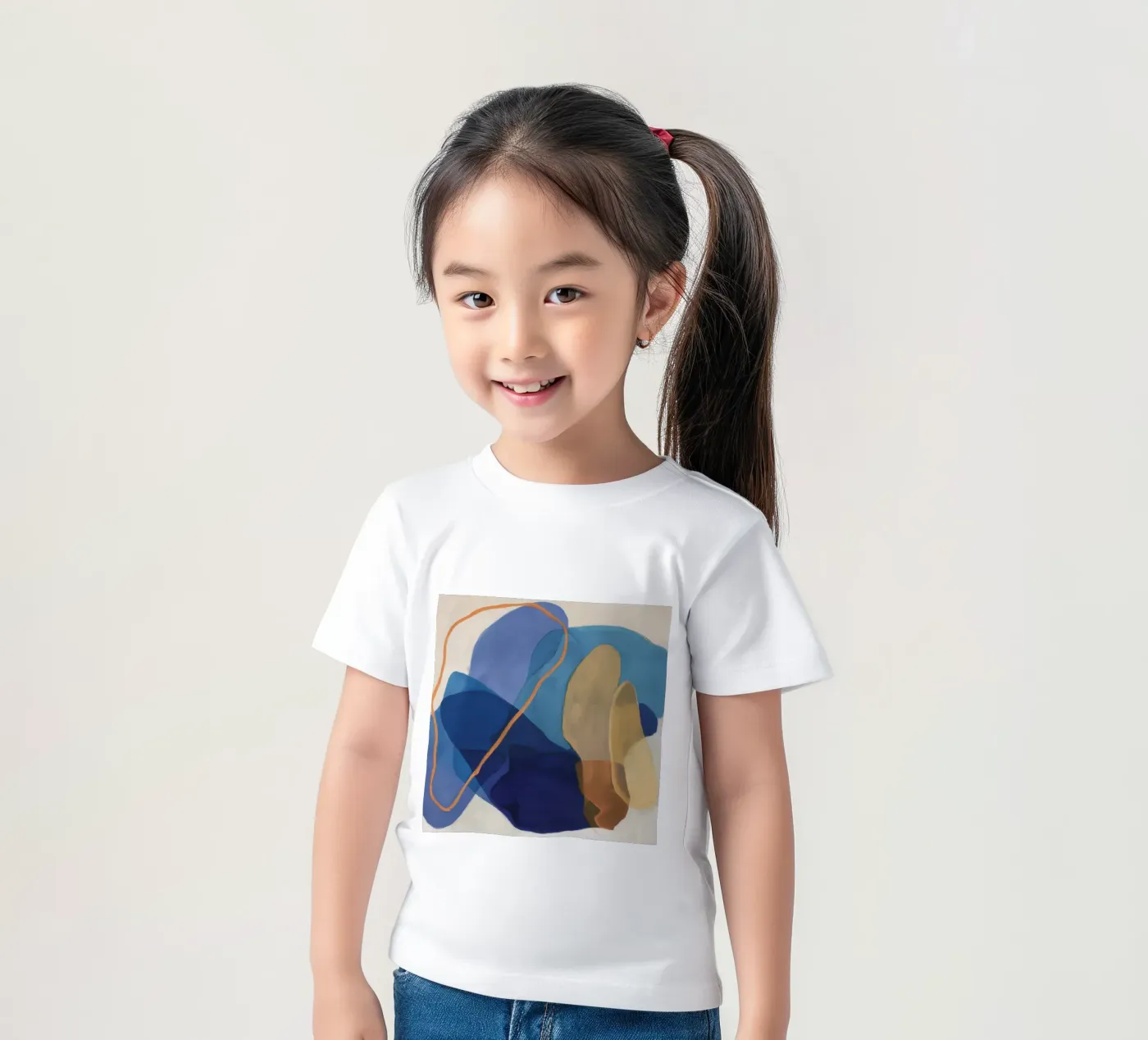 Ocra Cifra in grassetto t-shirt bambini da Vivid Reverie