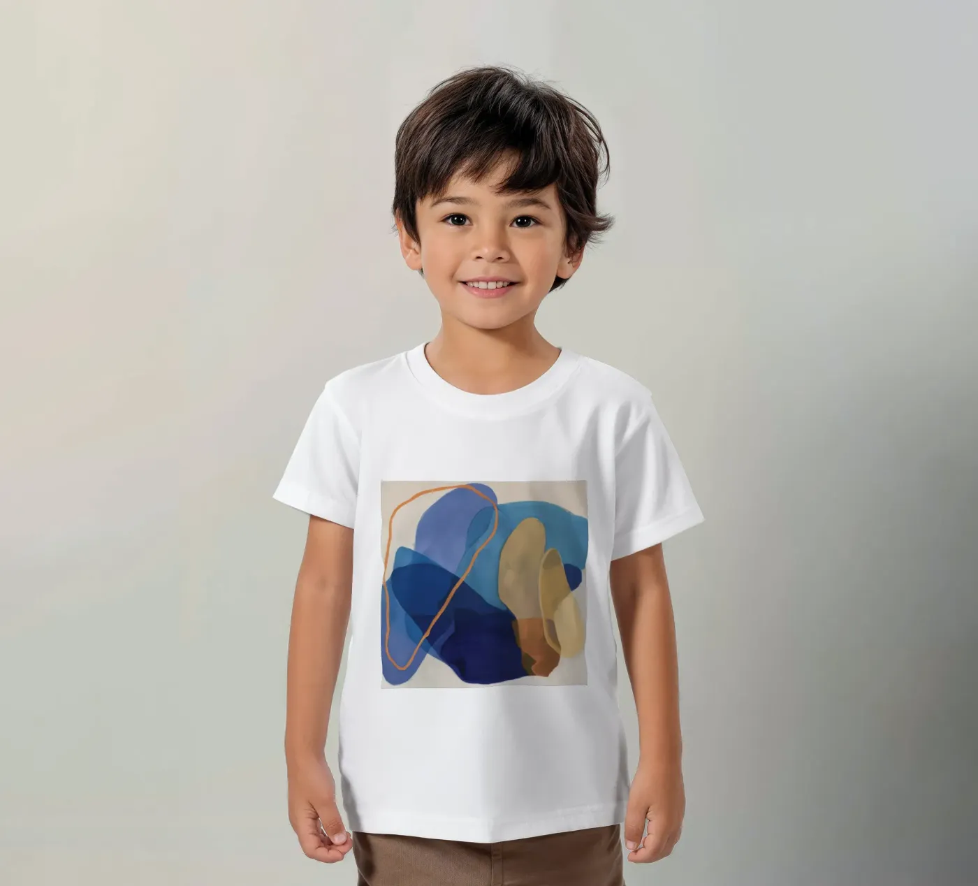 Ocra Cifra in grassetto t-shirt bambini da Vivid Reverie