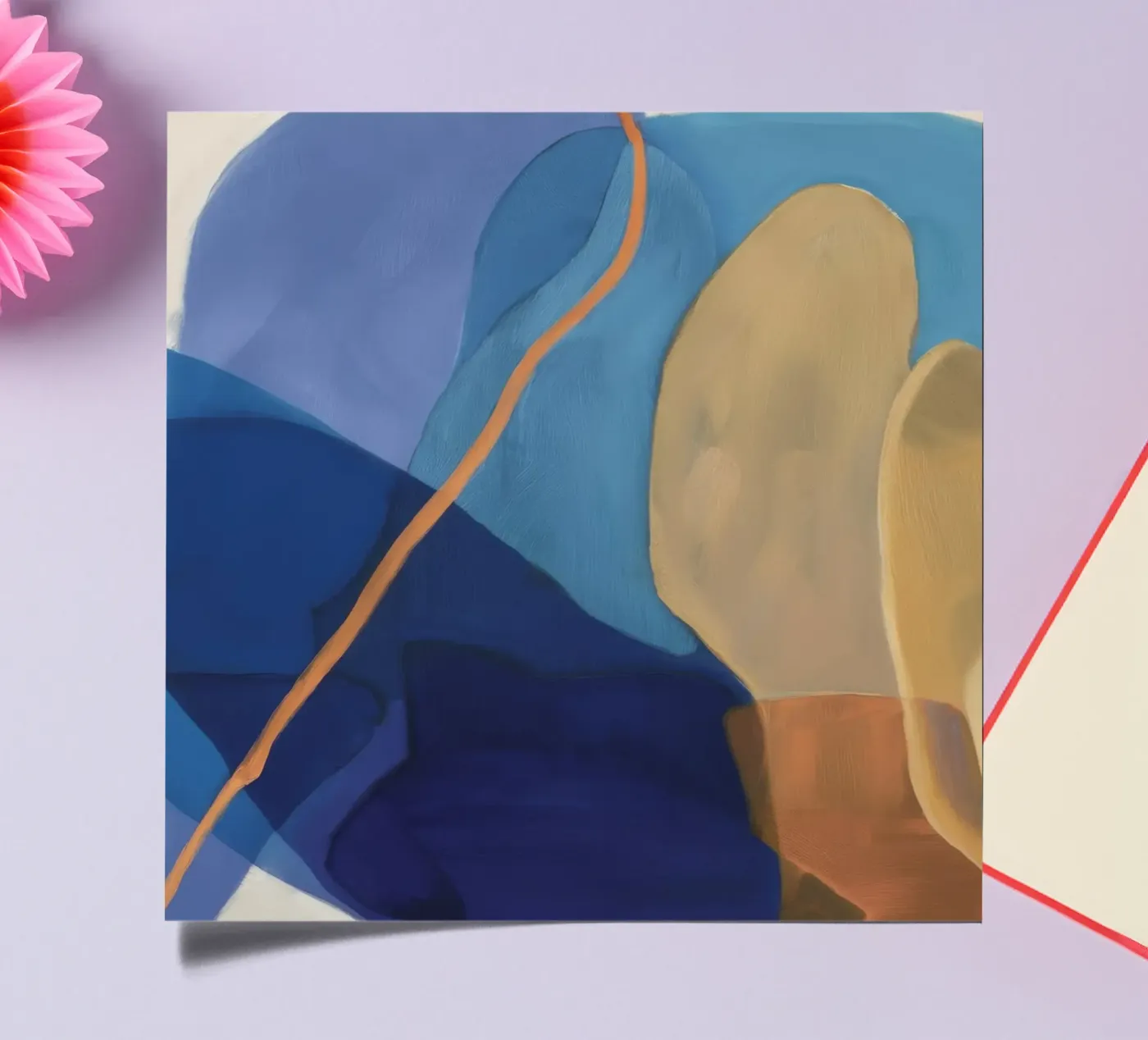 Ochre Cipher Bold foglio adesivo da Vivid Reverie
