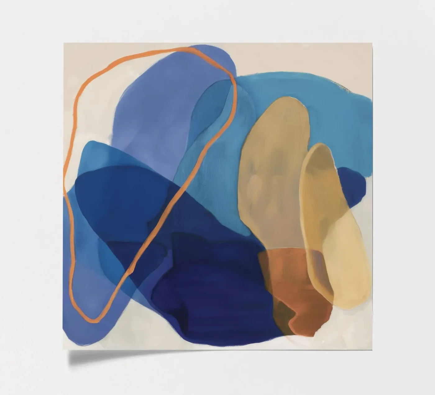 Ochre Cipher Bold sticker sheet by Vivid Reverie