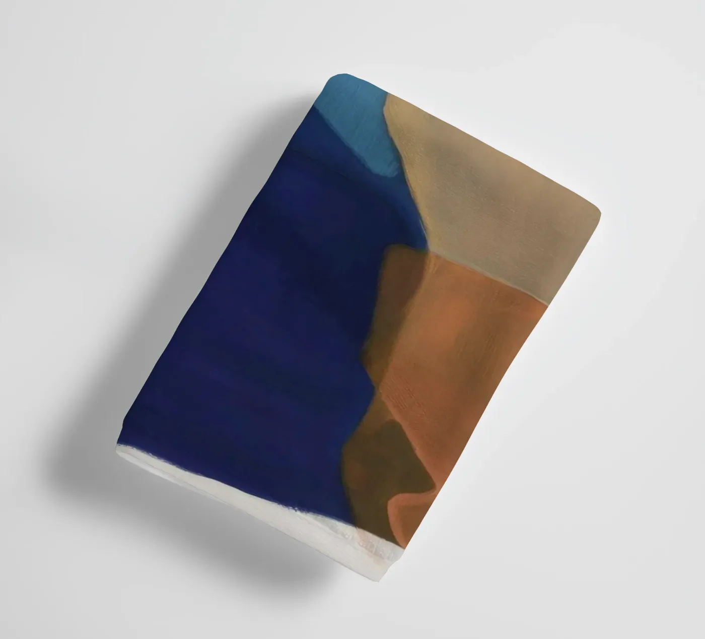 Oker Cijfer Vet badhanddoek van Vivid Reverie