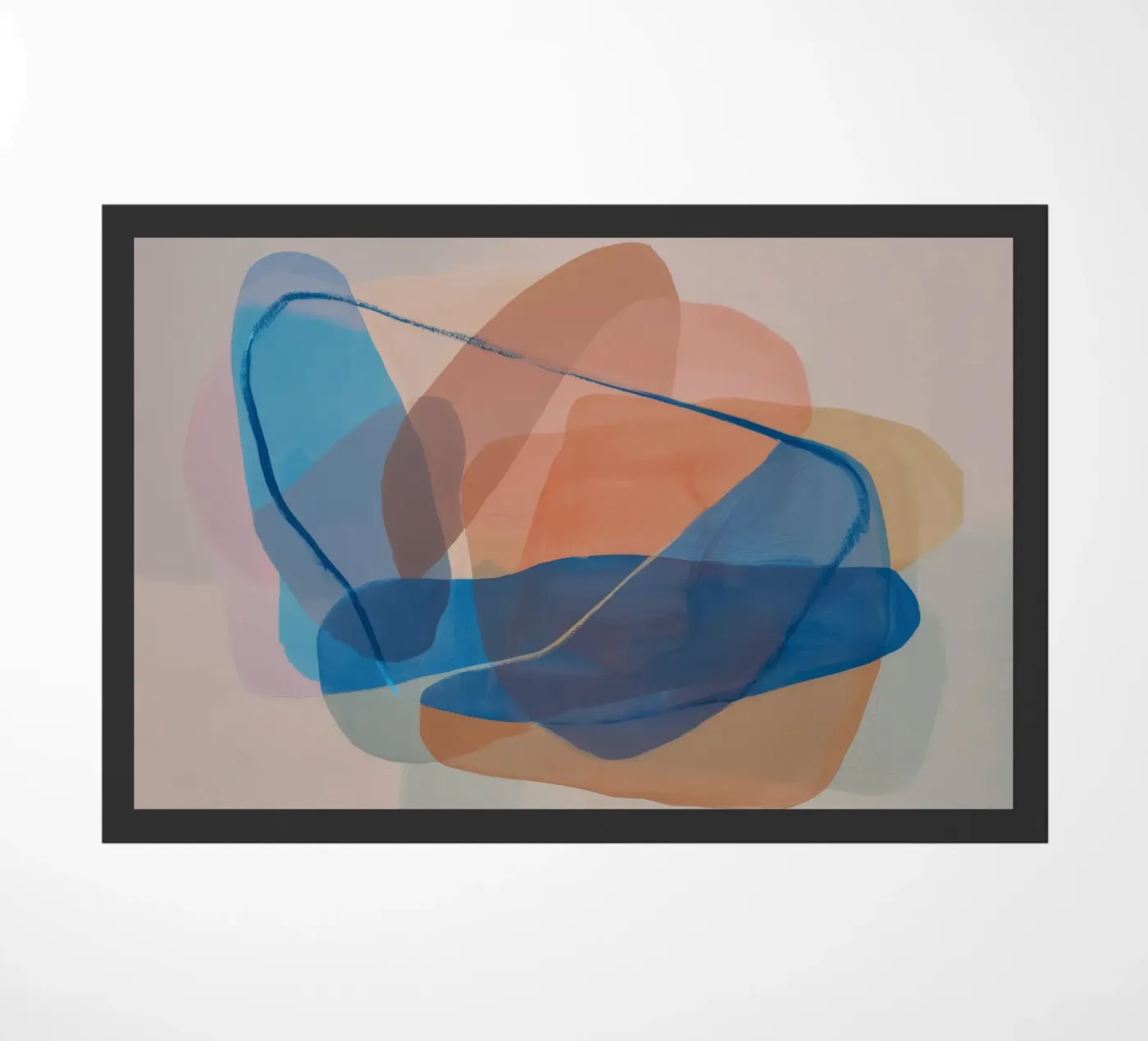 Aether Drift Hues doormat by Vivid Reverie