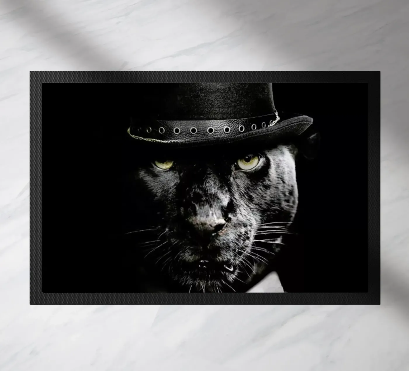 Classy Panther doormat by Wouter Rikken