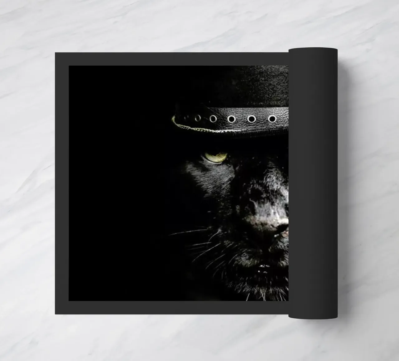 Classy Panther doormat by Wouter Rikken