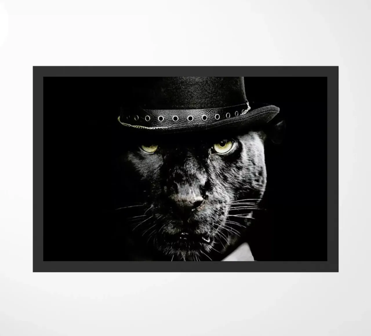 Classy Panther doormat by Wouter Rikken