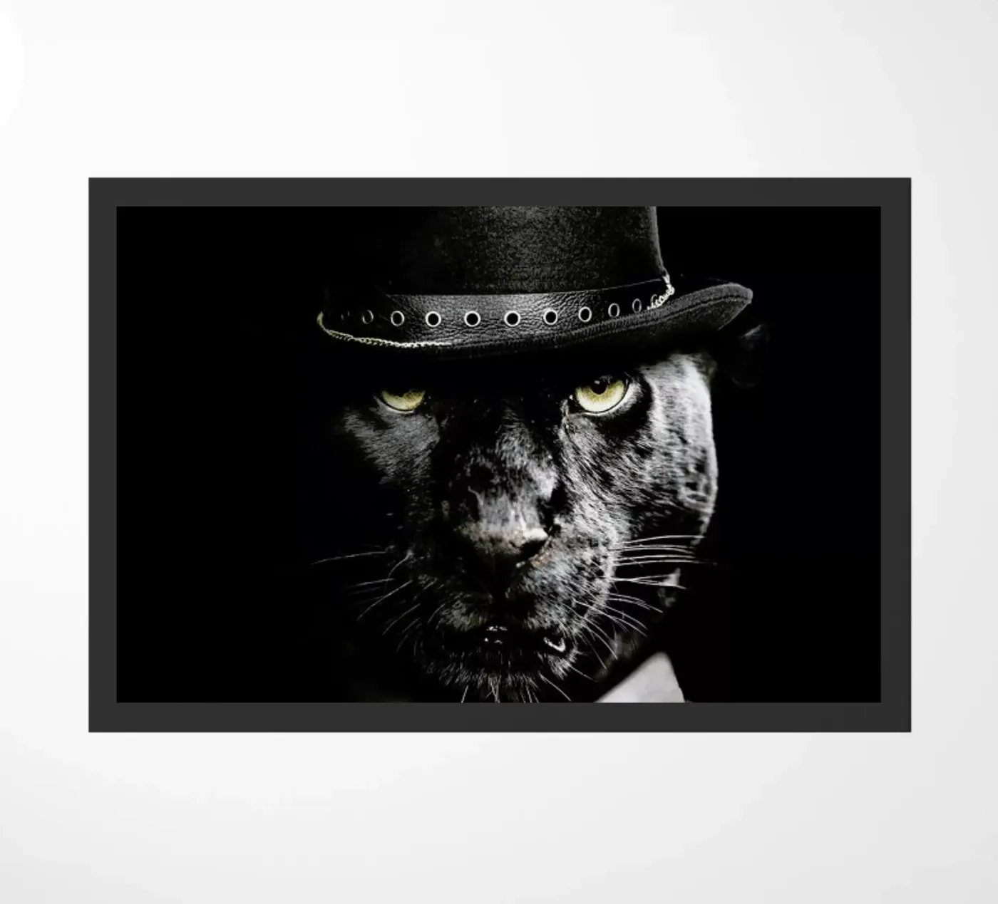 Classy Panther doormat by Wouter Rikken