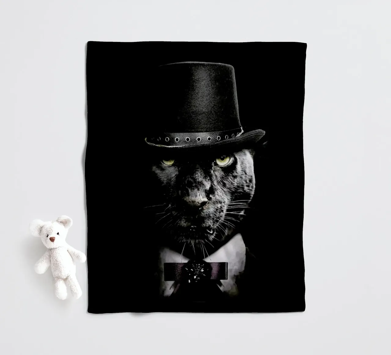 Classy Panther coperta in pile da Wouter Rikken