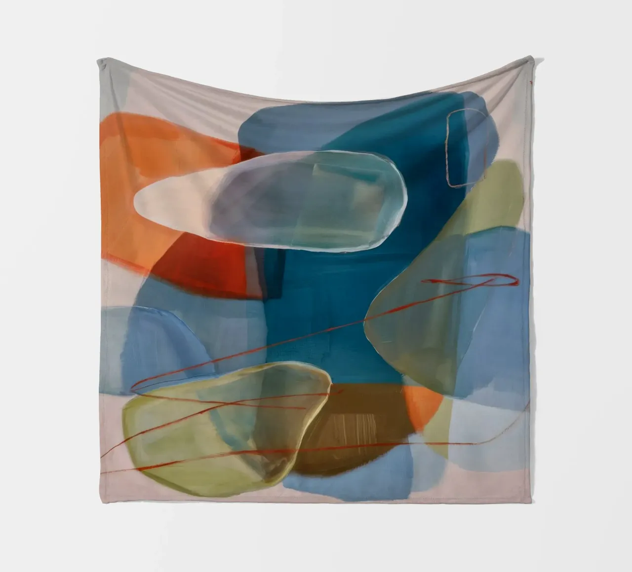 Terraqueous Pebble Serene coperta in pile da Vivid Reverie