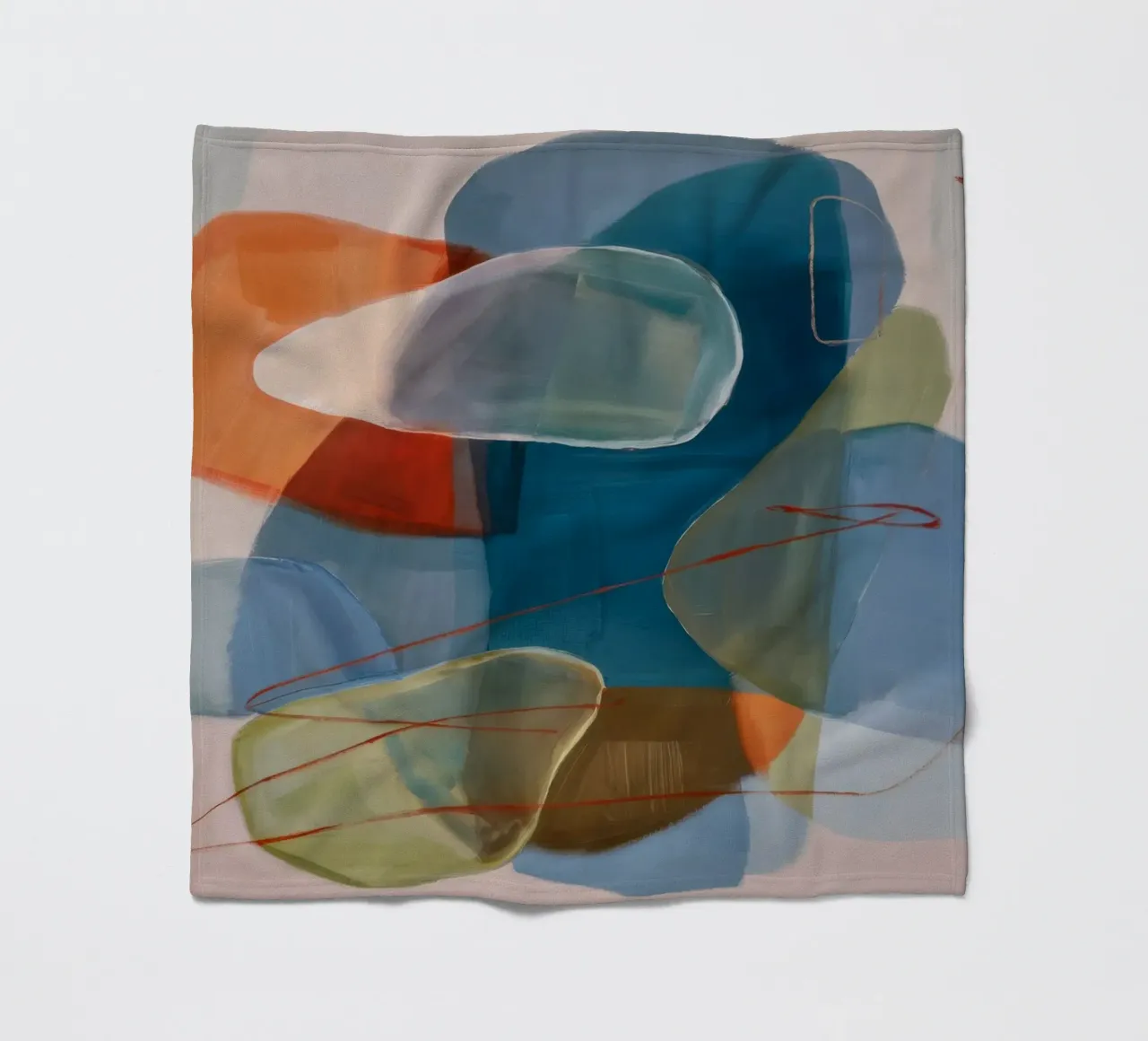 Terraqueous Pebble Serene coperta in pile da Vivid Reverie