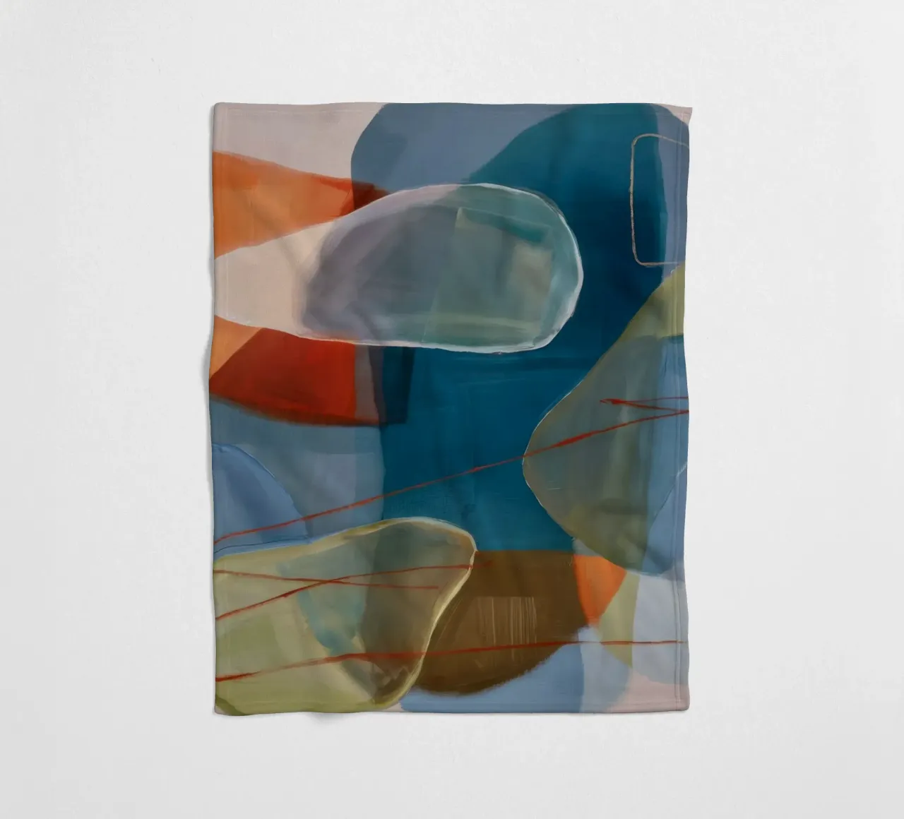 Terraqueous Pebble Serene coperta in pile da Vivid Reverie
