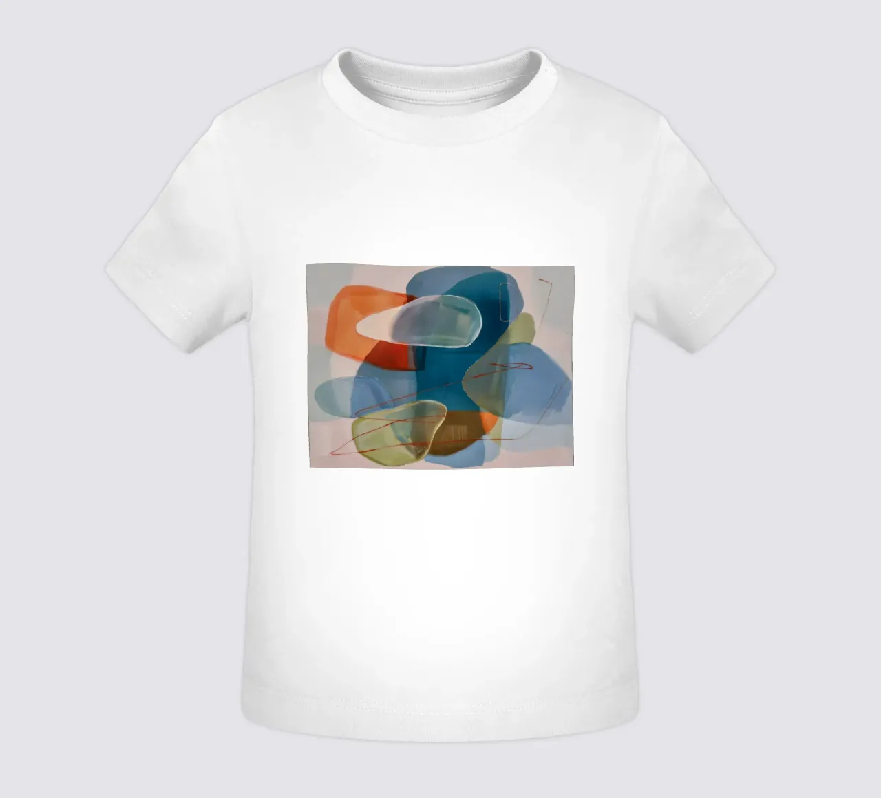 Terraqueous Pebble Serene maglietta neonato da Vivid Reverie