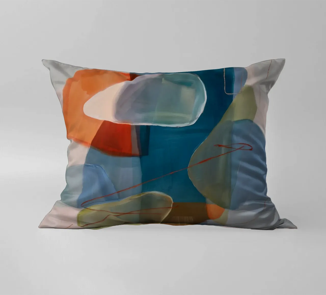Terraqueous Pebble Serene cuscino da Vivid Reverie