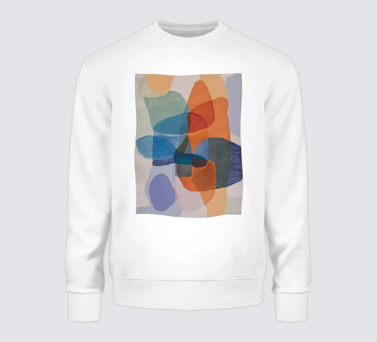 Citrus Teal Strata felpa da Vivid Reverie