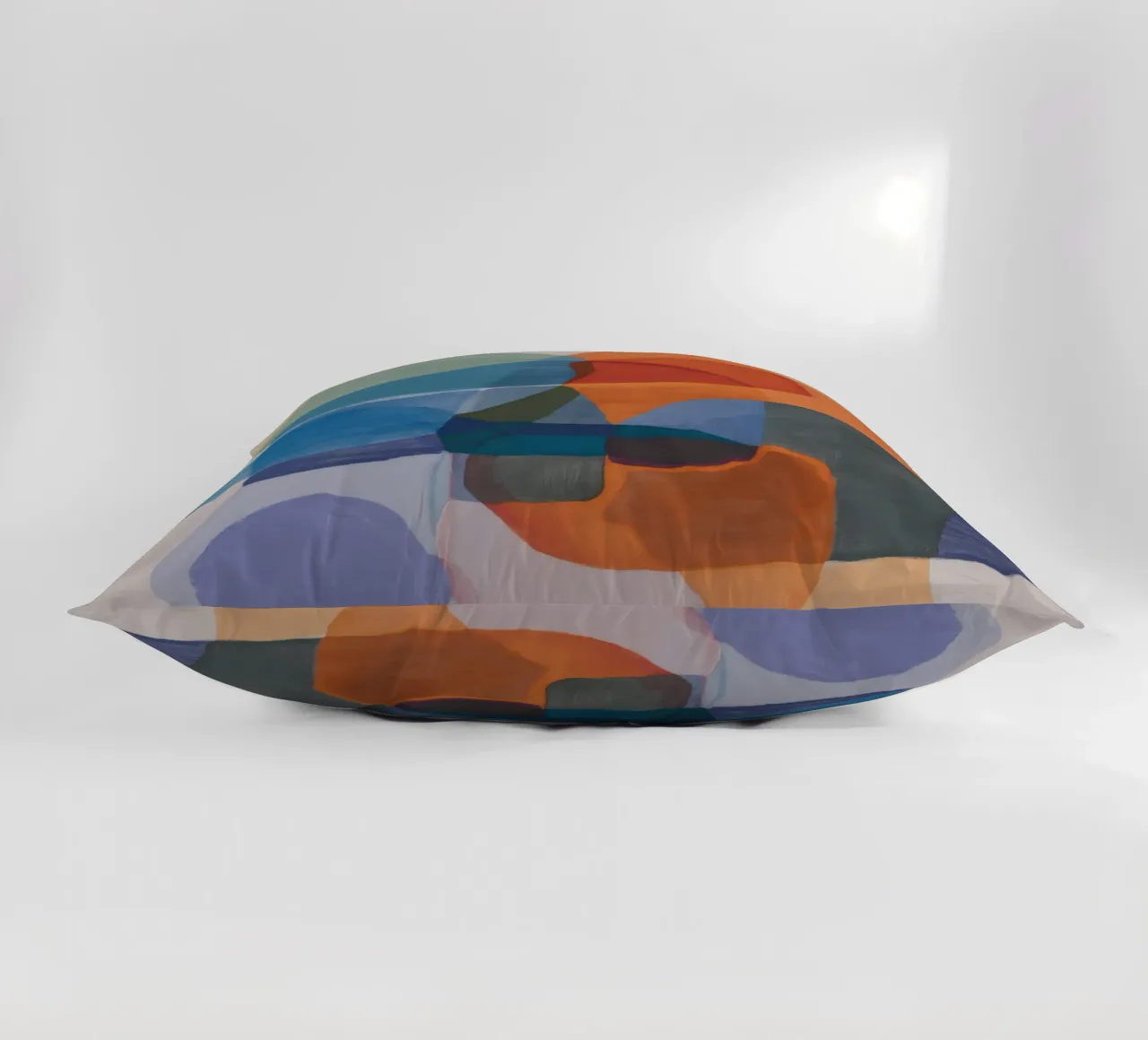 Citrus Teal Strata cuscino da Vivid Reverie