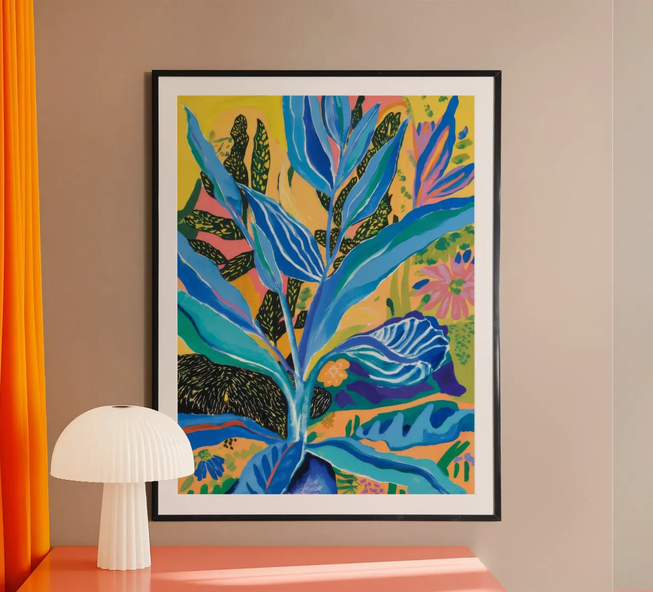 Brillio di felce azzurra carta hahnemühle da Vivid Reverie