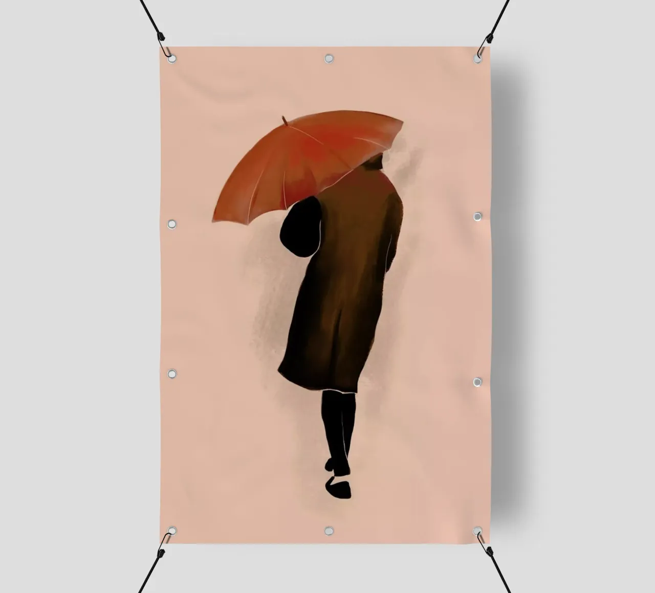 Rainy Afternoon telo in pvc da XOXO Arte