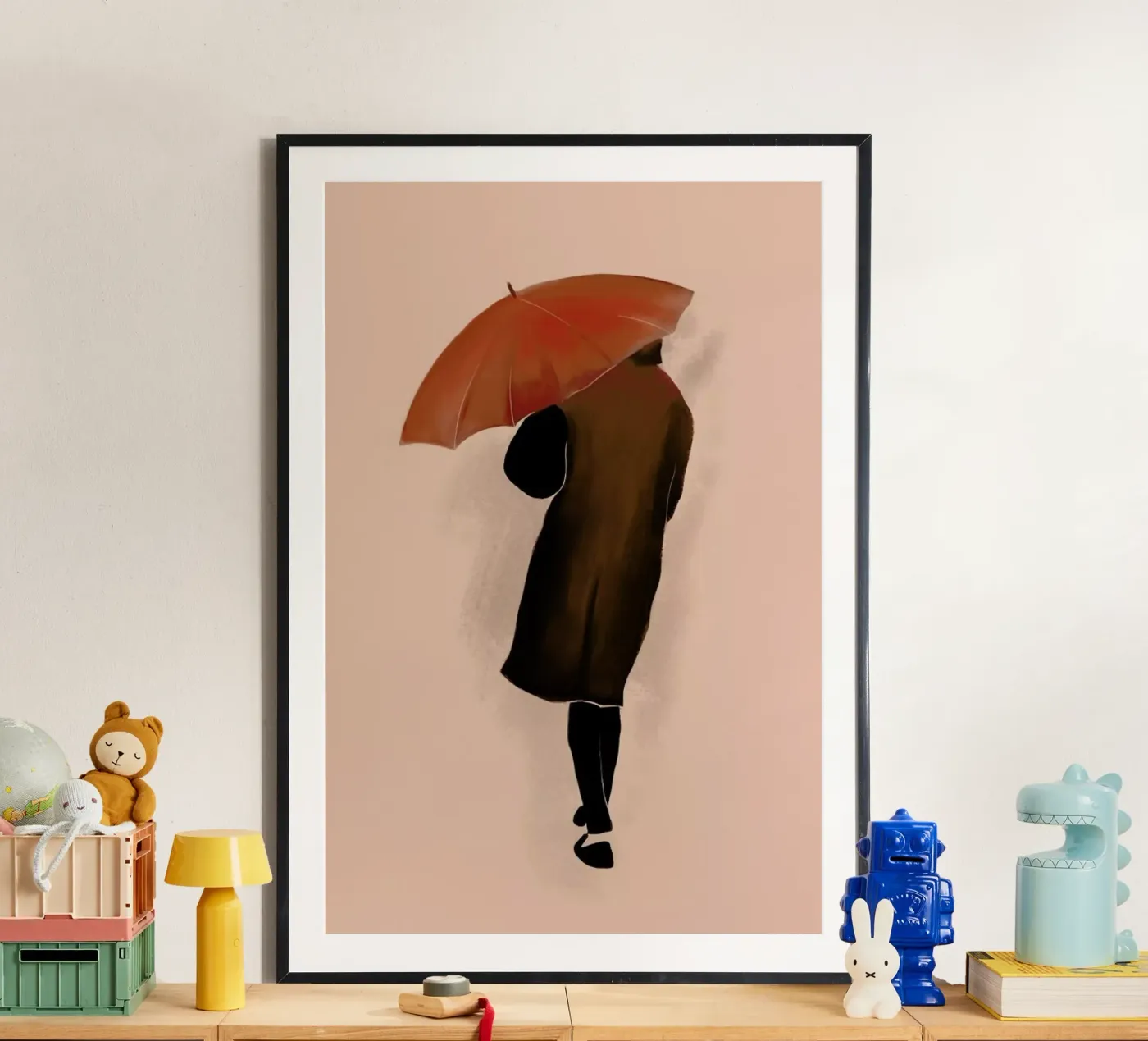 Rainy Afternoon poster da XOXO Arte