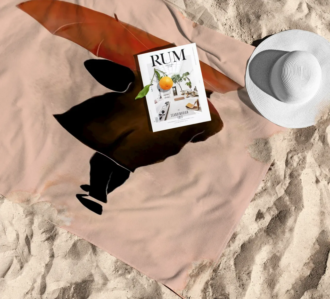 Rainy Afternoon beach towel by XOXO Arte