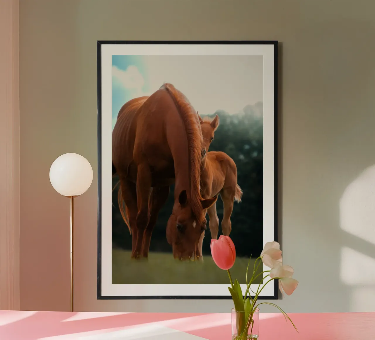cavallo puledro poster da Horsire