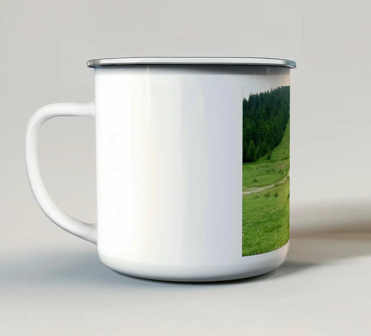 prato tazza in smalto da Horsire
