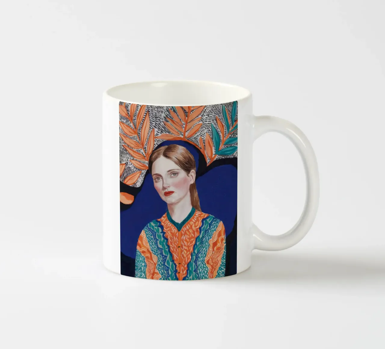 Contrasto della bobina cremisi tazza in ceramica da Vivid Reverie
