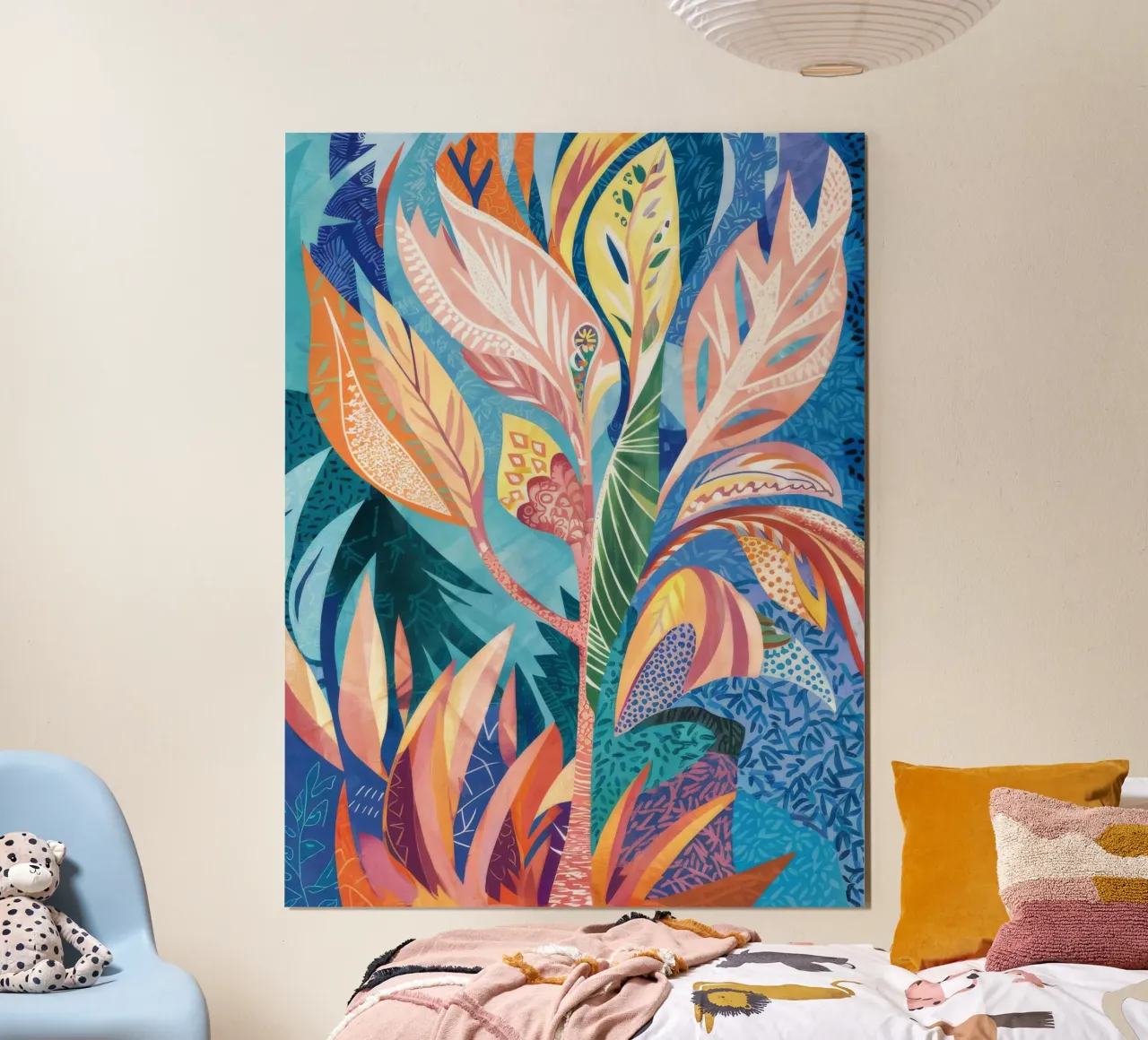 Cascata di tonalità tropicali carta hahnemühle da Vivid Reverie