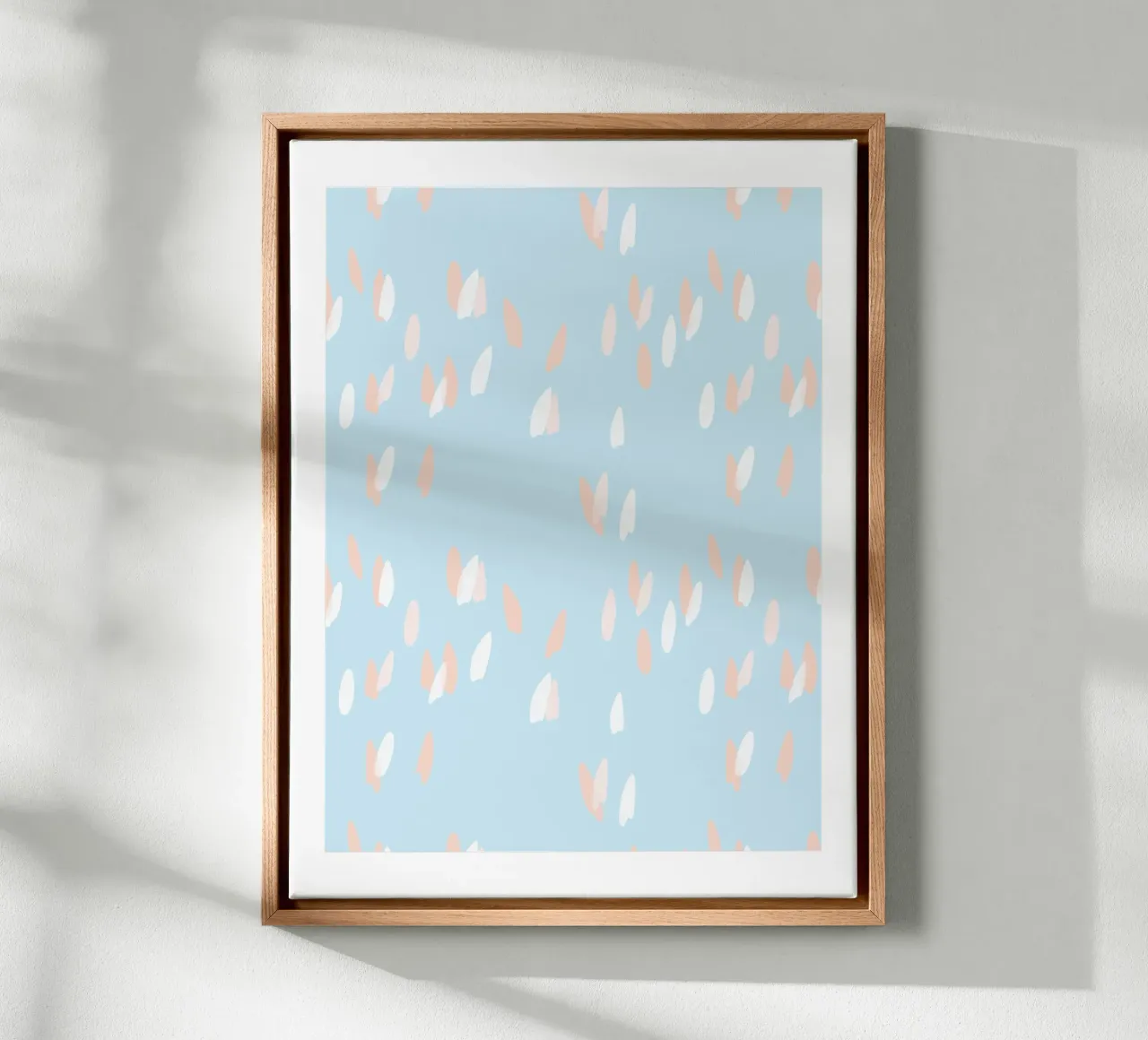 Surfboard Segelboot abstrakte Formen Surfen Poster canvas met Baklijst van LIMITED EDITION LETTERS