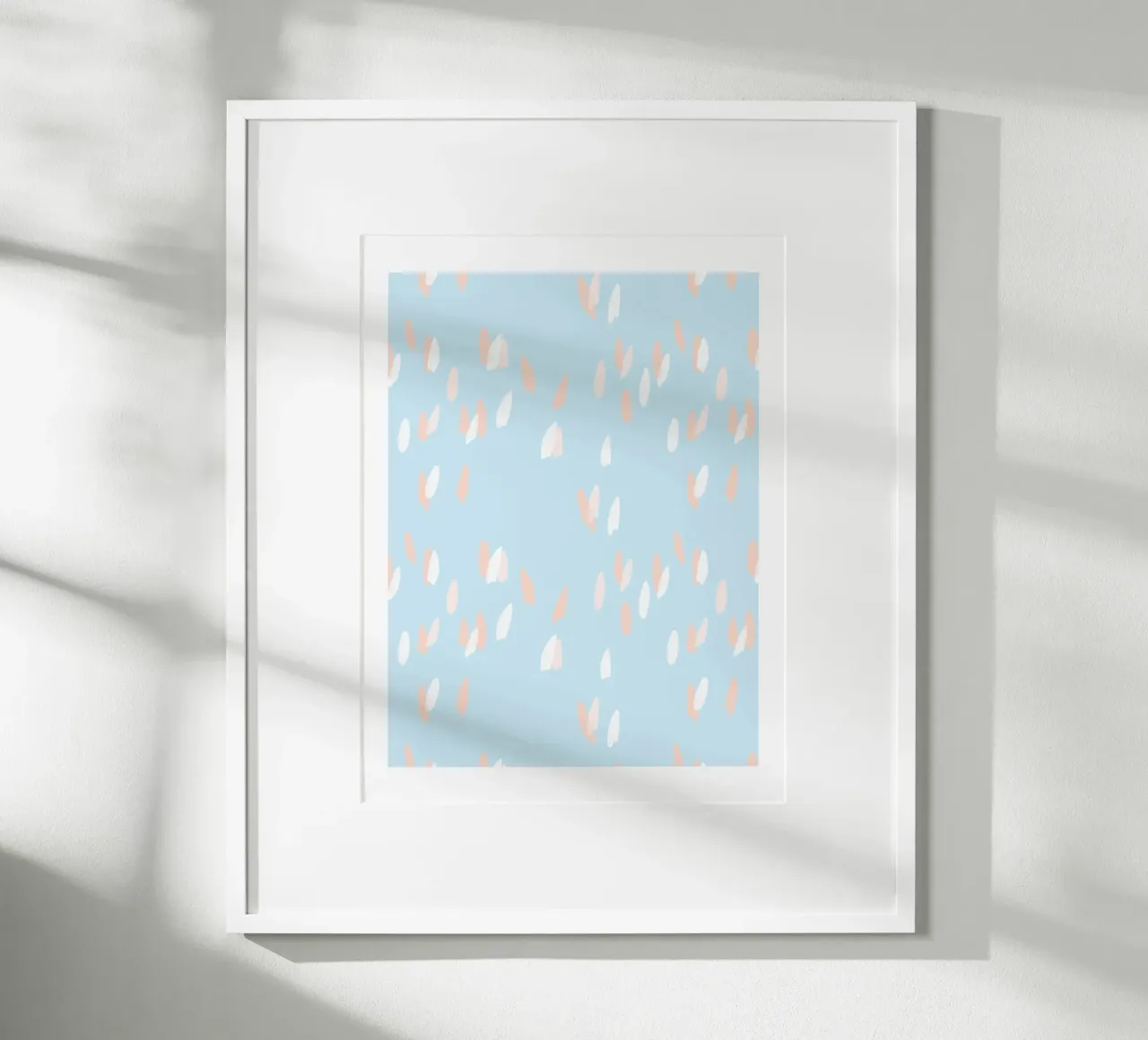 Surfboard Segelboot abstrakte Formen Surfen Poster poster da LIMITED EDITION LETTERS