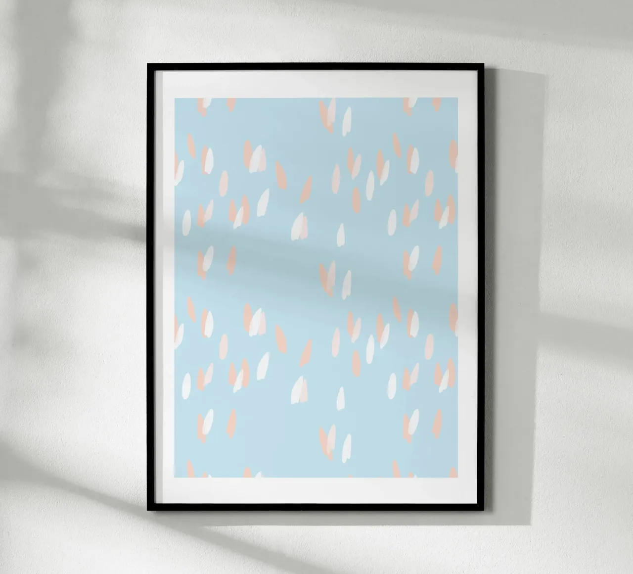 Surfboard Segelboot abstrakte Formen Surfen Poster Hahnemühle von LIMITED EDITION LETTERS