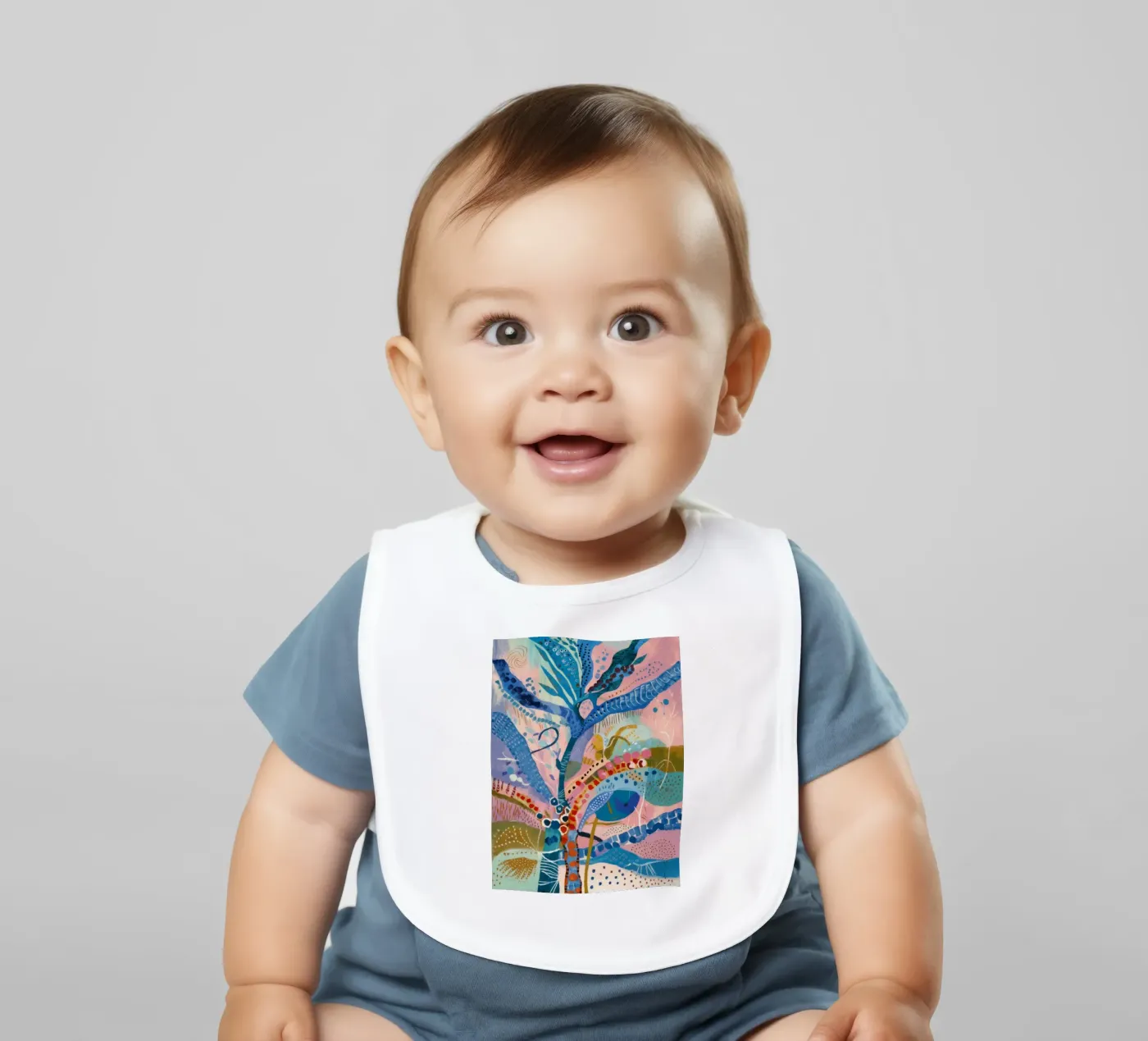 Petal Pattern Playtime bavaglino da Vivid Reverie