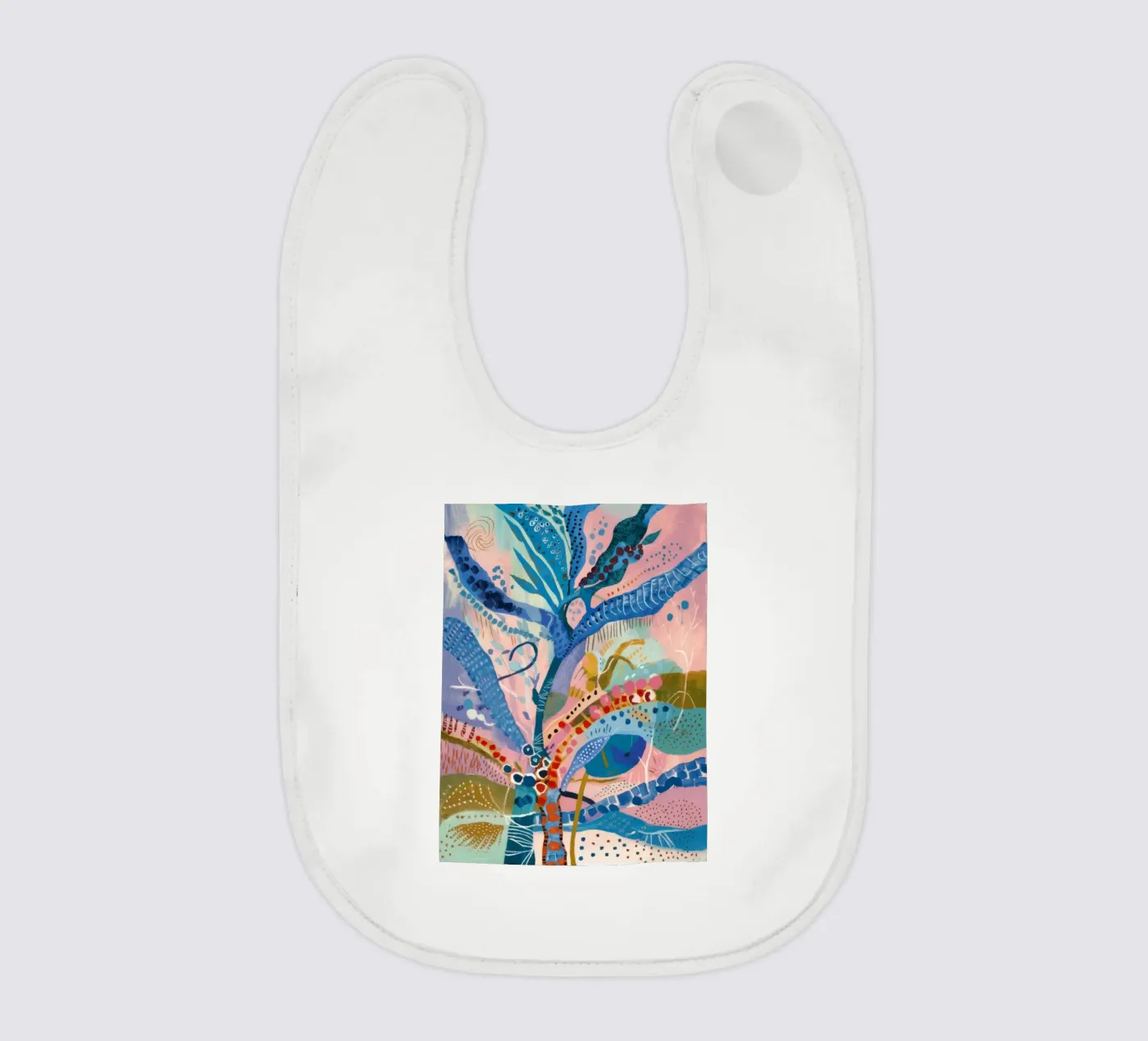 Gioco con il motivo a petali bavaglino da Vivid Reverie