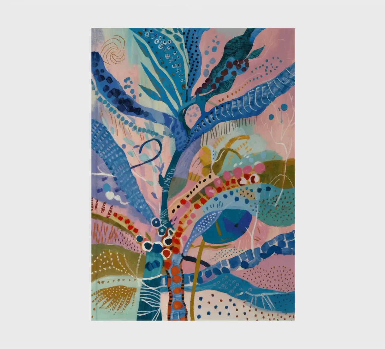 Petal Pattern Playtime notebook by Vivid Reverie