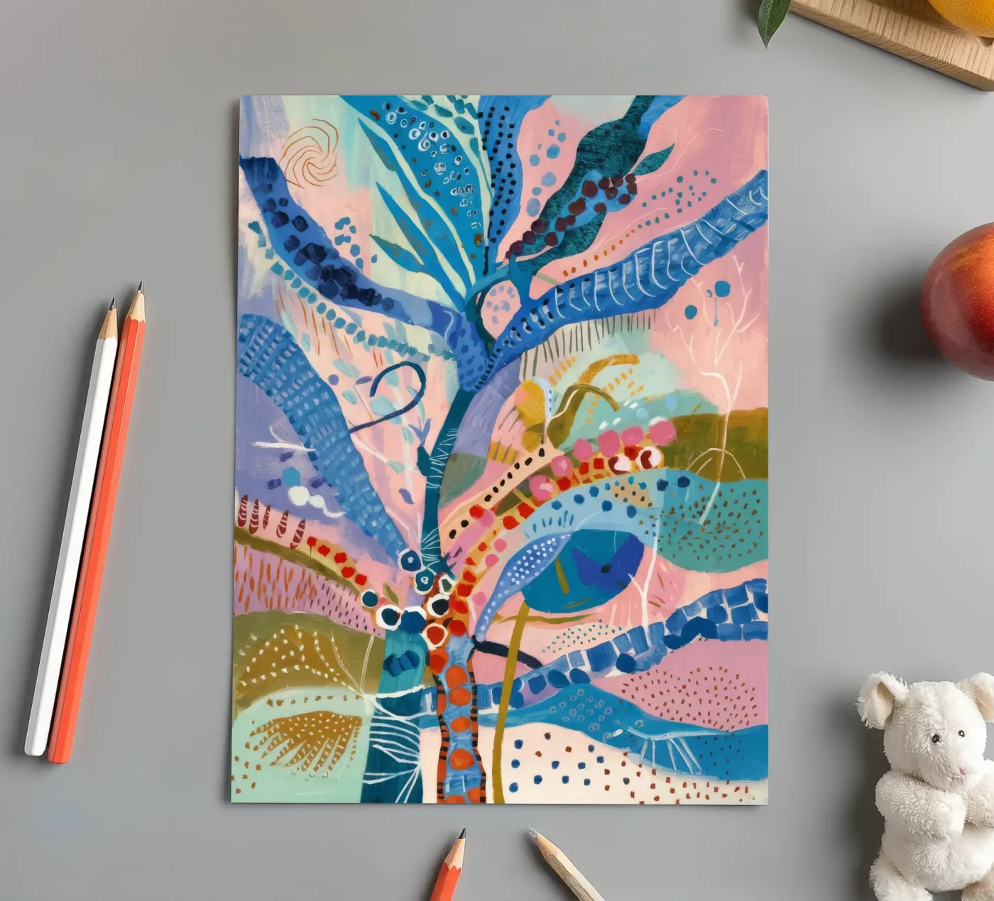 Petal Pattern Playtime sticker sheet by Vivid Reverie