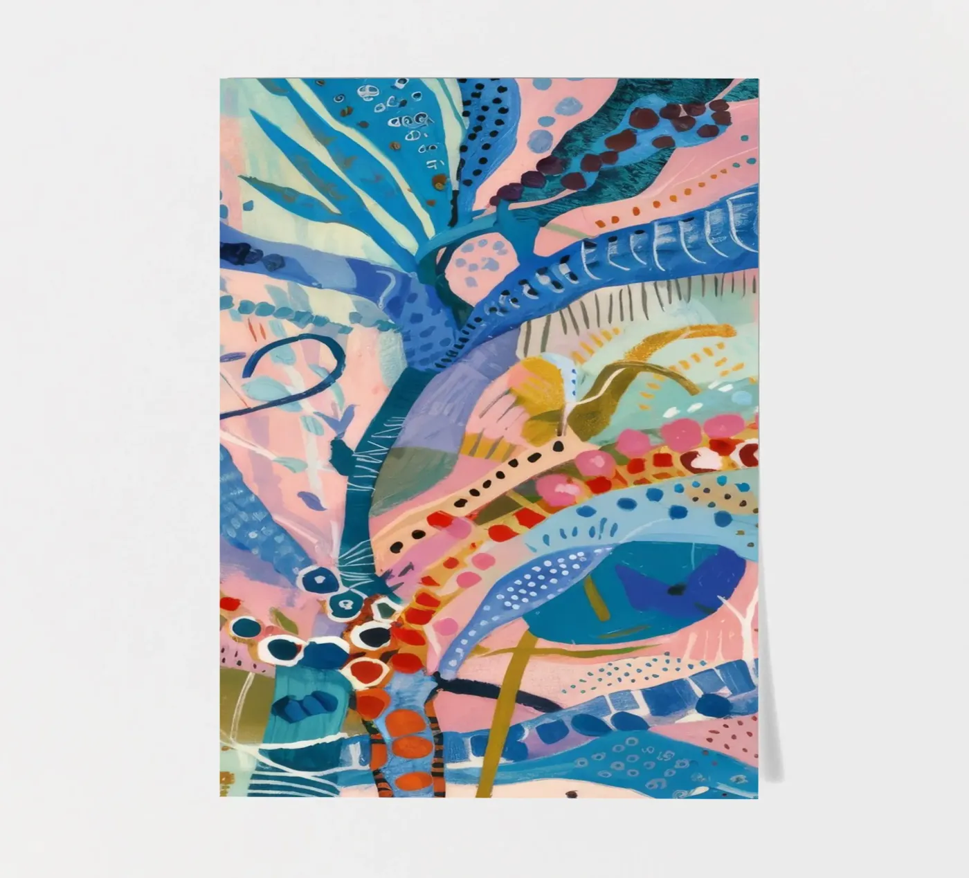 Petal Pattern Playtime sticker sheet by Vivid Reverie