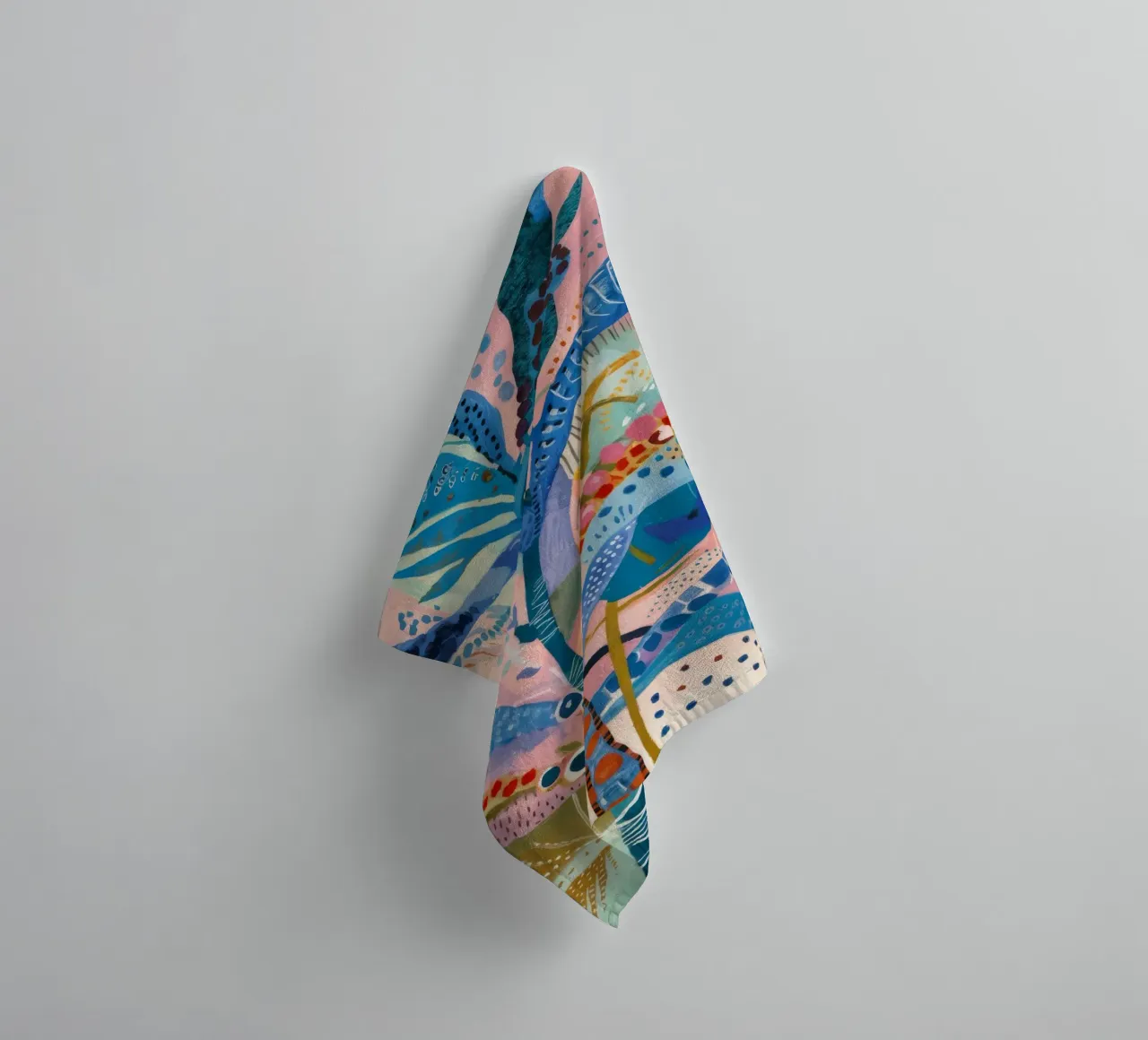 Petal Pattern Playtime towel by Vivid Reverie