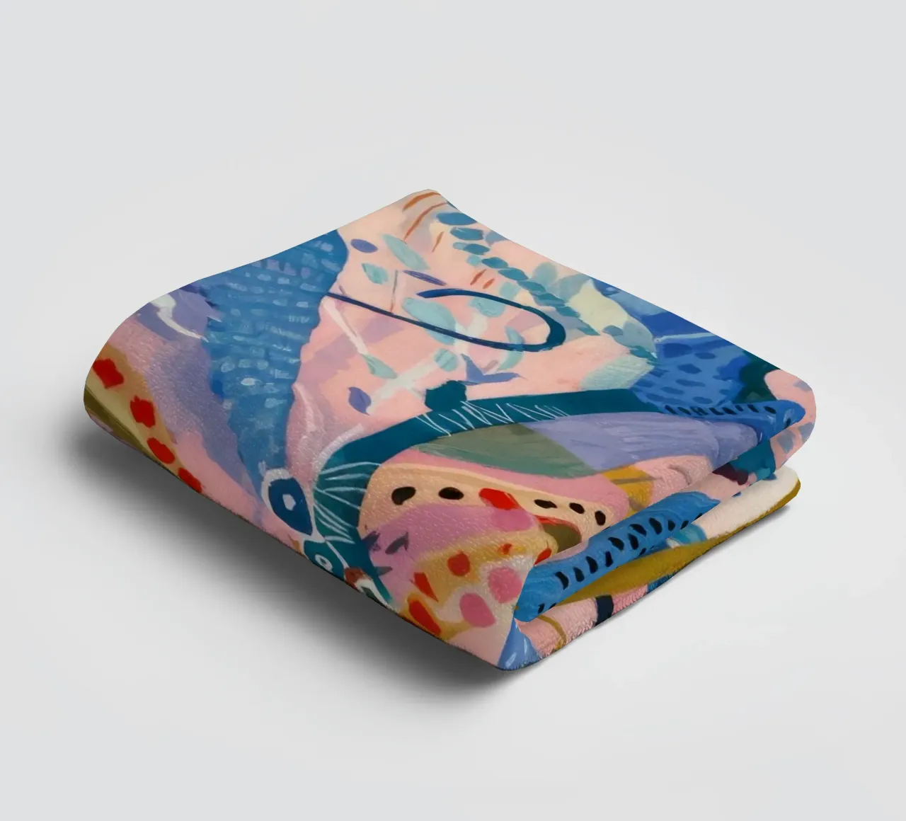 Petal Pattern Playtime towel by Vivid Reverie