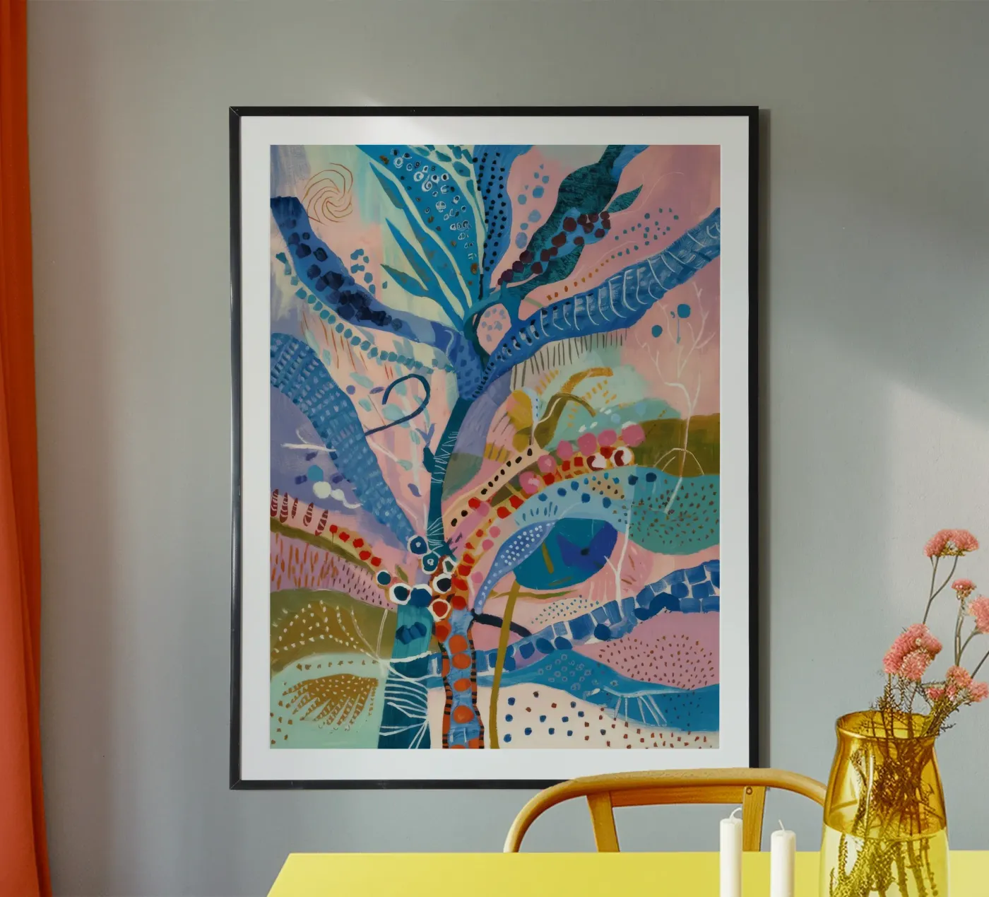 Petal Pattern Playtime poster by Vivid Reverie