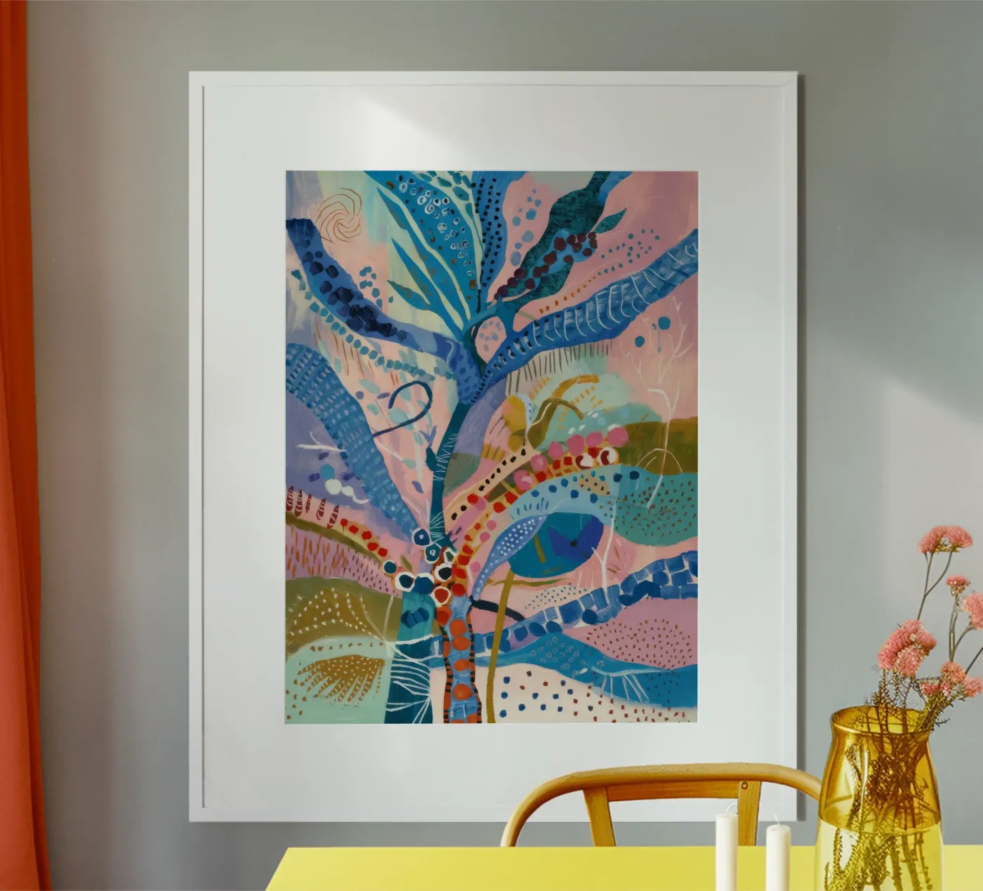 Petal Pattern Playtime poster by Vivid Reverie