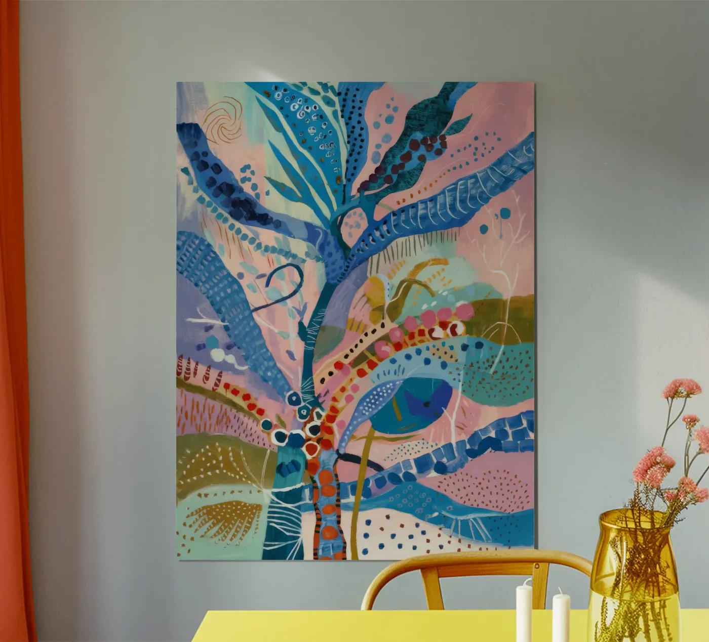 Petal Pattern Playtime poster by Vivid Reverie