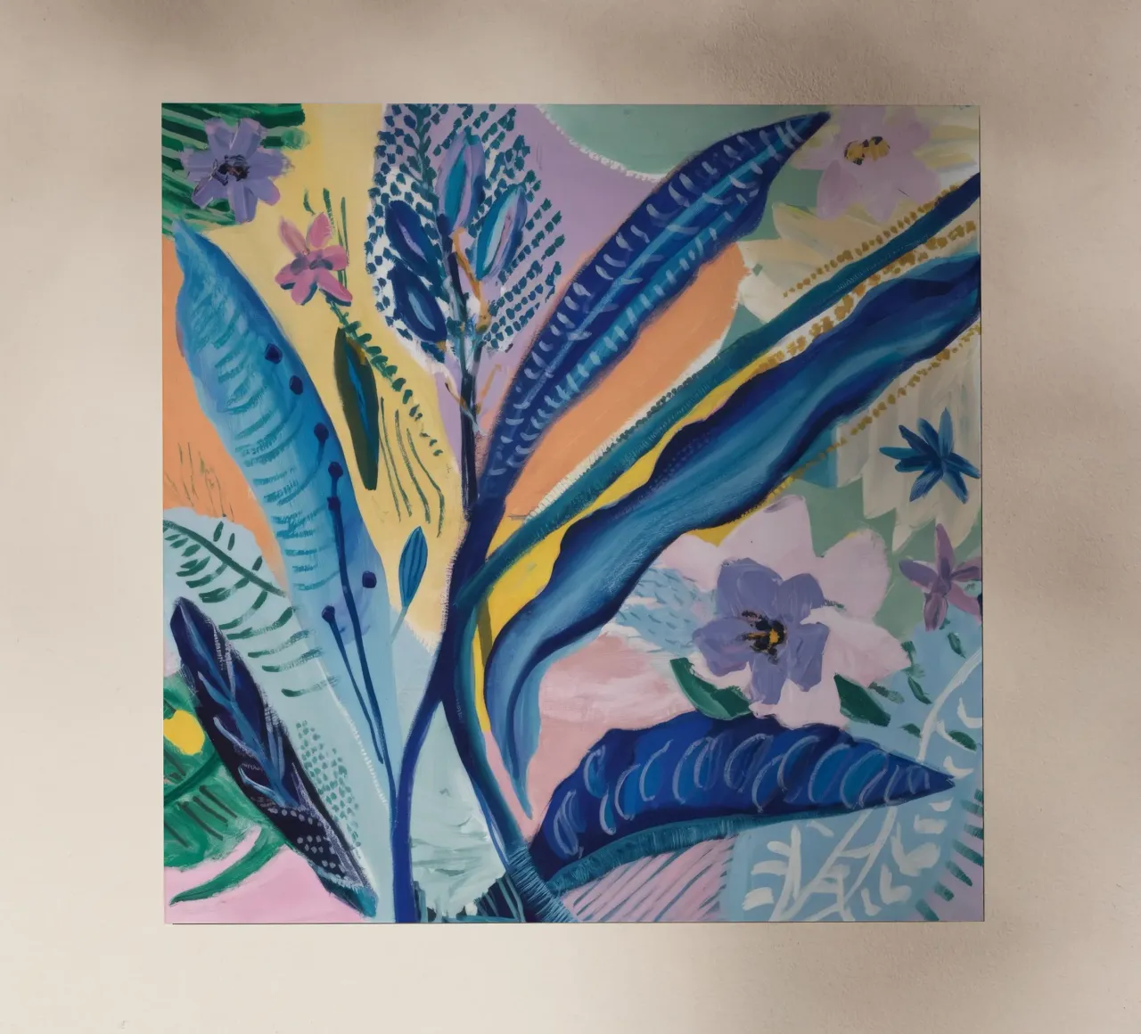 Pastel Jungle Dream backlit film by Vivid Reverie
