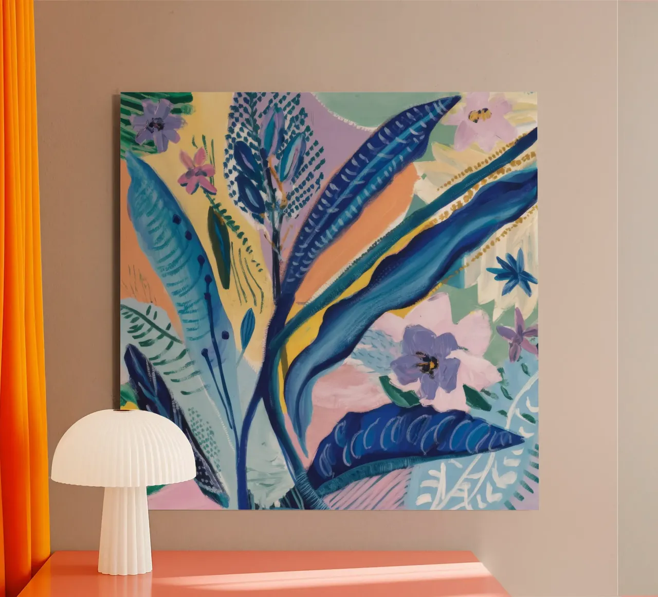 Pastel Jungle Dream forex plate by Vivid Reverie