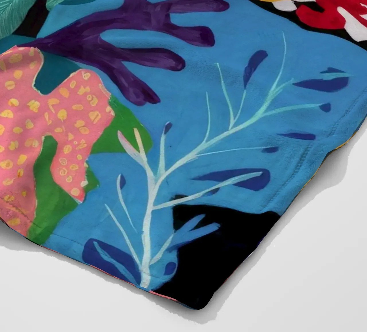Carnevale color corallo coperta in pile da Vivid Reverie