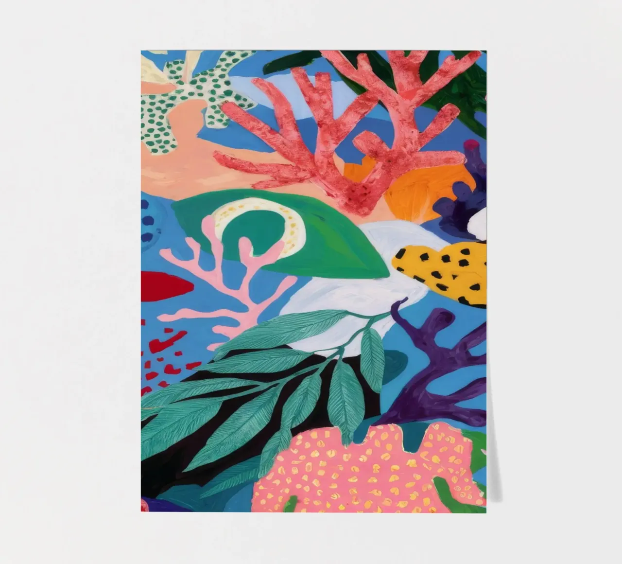 Coral Color Carnival sticker sheet by Vivid Reverie