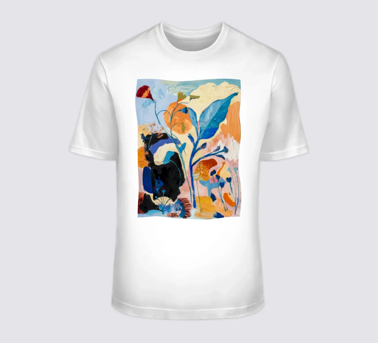 Nocturne Bloom Echo t-shirt by Vivid Reverie