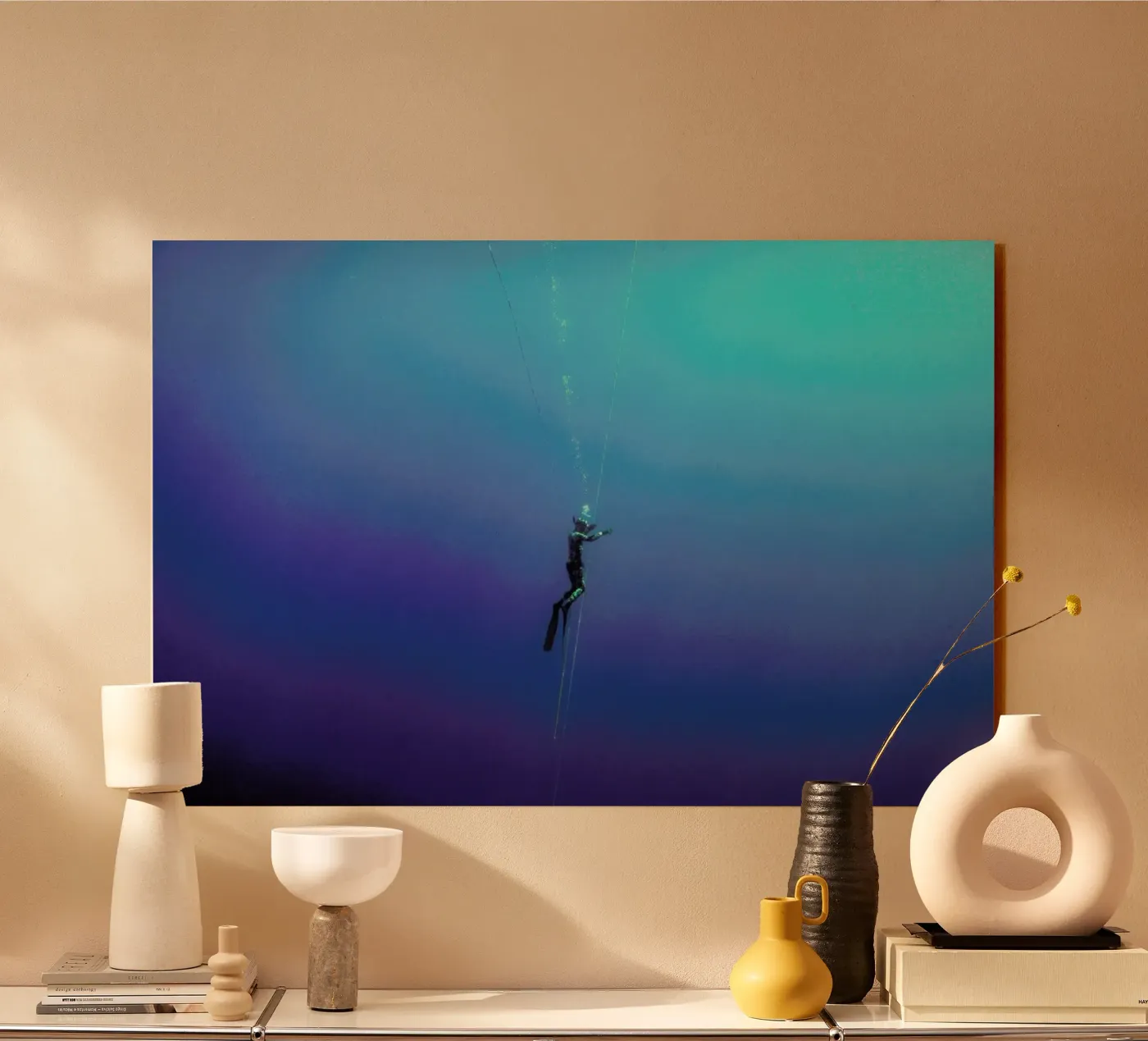 Untitled_9 acryl van James Cooper