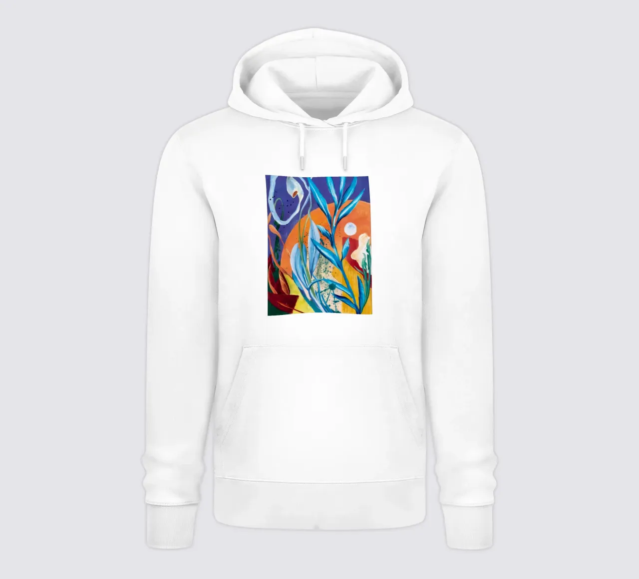 Vitality Vine Swirl felpa con cappuccio da Vivid Reverie
