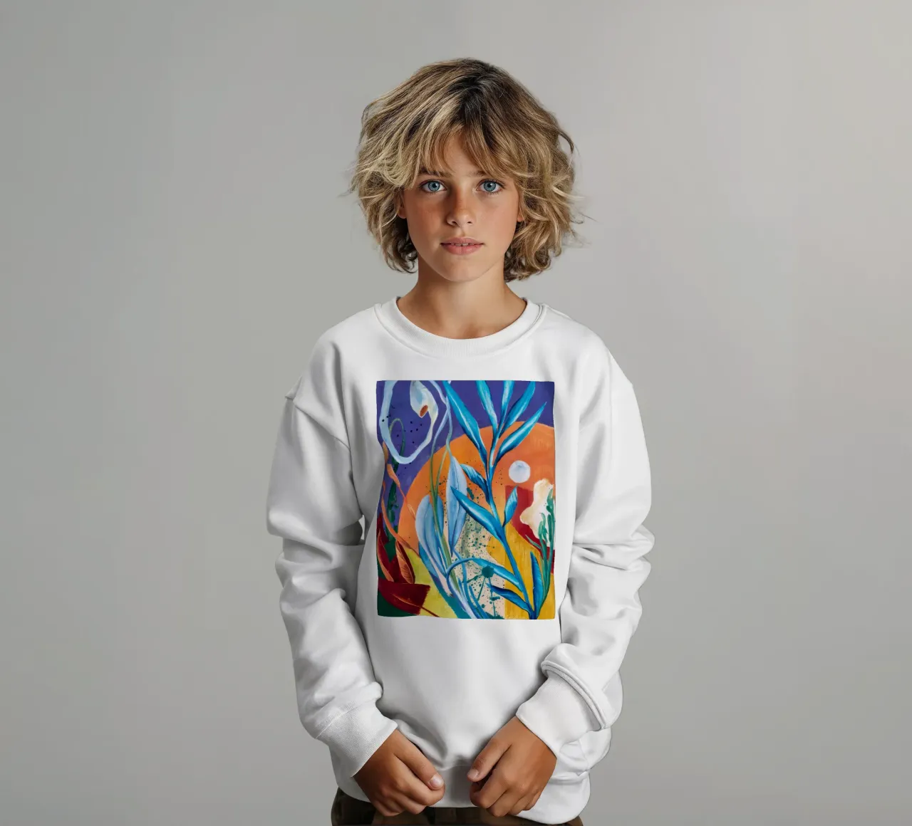 Vitality Vine Swirl felpa bambino da Vivid Reverie