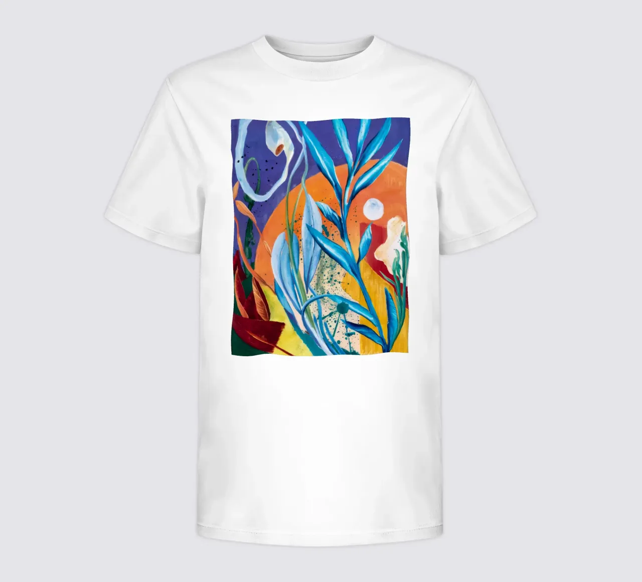 Vitaliteit Wijnrank Werveling kinder t-shirt van Vivid Reverie