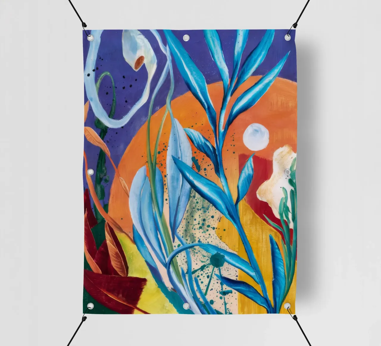 Vitality Vine Swirl telo in pvc da Vivid Reverie
