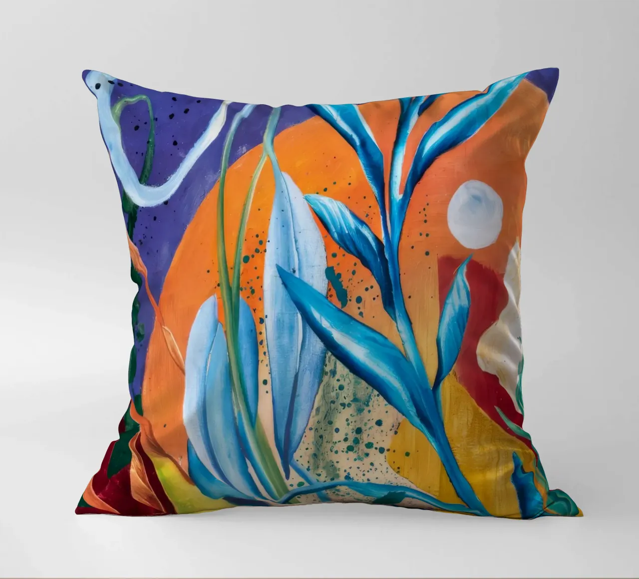 Vitality Vine Swirl cuscino da Vivid Reverie